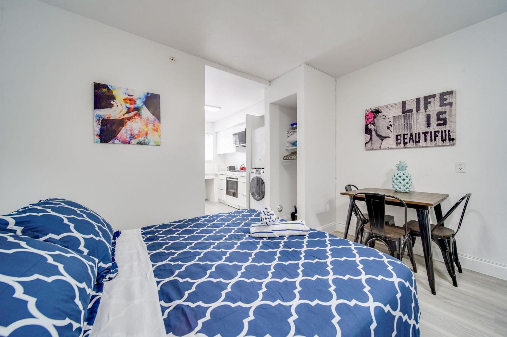 Deco Beachside Apt, W/2 Queen Beds, Washer/Dryer Miami Beach Exterior foto